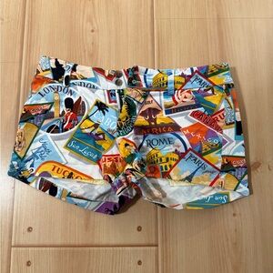 Loudmouth Golf Colorful Travel-Themed Shorts